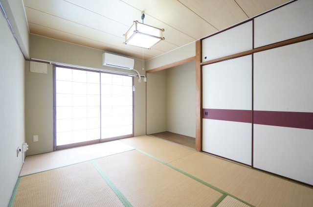 レインボーハウス勾当水4号棟の和室|お部屋探しは花まる商店にお任せ下さい！
※すべて同タイプのお写真です