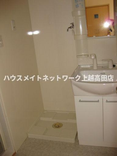 ロイヤルガーデン南城　Ａ棟の洗面所|洗髪洗面化粧台
