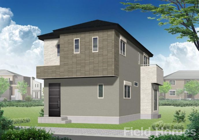 秦野市曽屋１丁目新築戸建て　第２-1号棟の外観|外観イメージ「秦野市曽屋１丁目新築戸建て　１号棟」