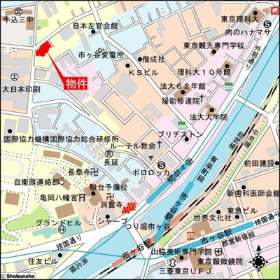 【地図】 | グランマルジュ市ヶ谷