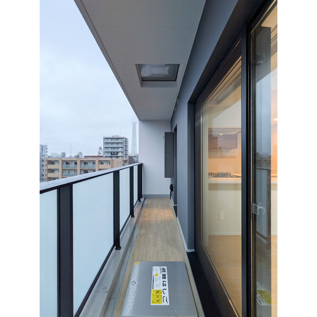 ACP Residence 錦糸町のバルコニー