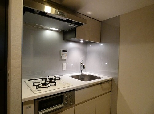 ライオンズミレス蔵前のキッチン|内装工事前写真