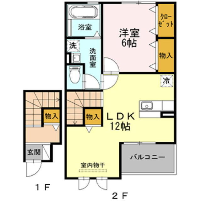 カルペスターレの間取り