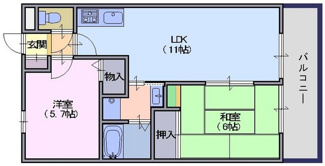 【間取り】 | サンクコール朝和
