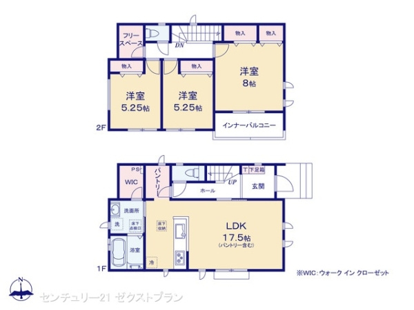 前橋市南町A号棟の間取り|図面と異なる場合は現況を優先