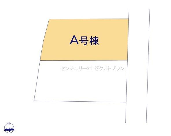 前橋市南町A号棟の区画図|区画図