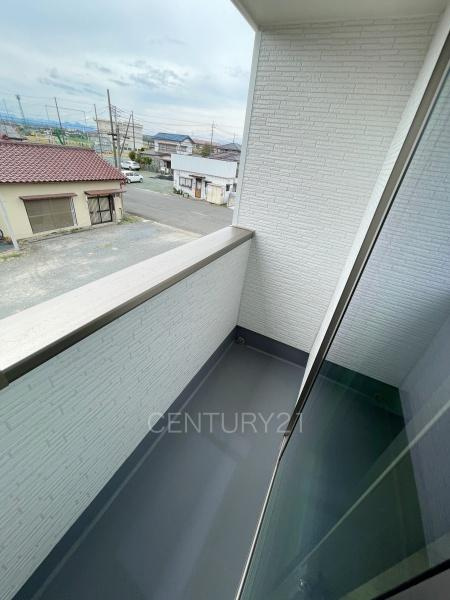 前橋市広瀬町A号棟のバルコニー|独立バルコニーが２ヶ所あります。