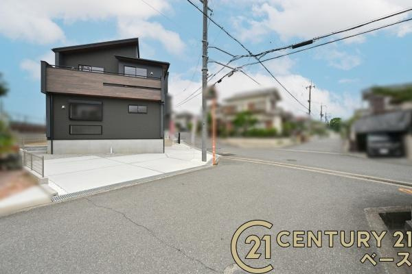 香芝市西真美２丁目 ／新築一戸建の前面道路含む現地写真|■現地撮影写真■お気軽にお問い合わせください！