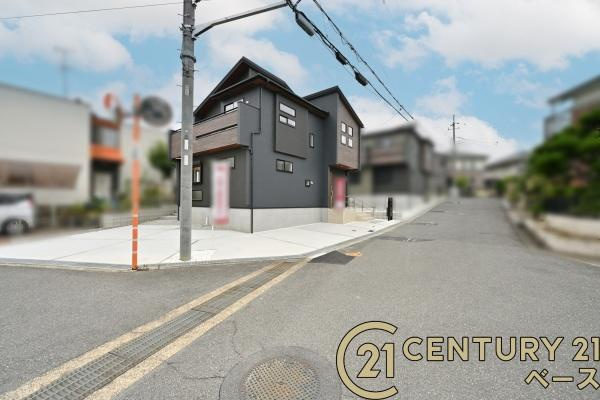 香芝市西真美２丁目 ／新築一戸建の前面道路含む現地写真|■現地撮影写真■