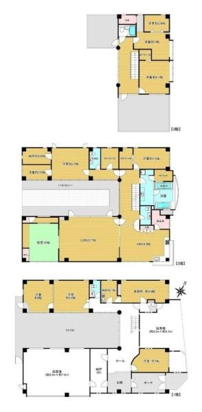 横浜市港南区港南台８丁目の中古一戸建の間取り