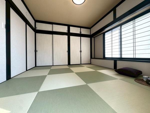 川崎市麻生区早野の中古一戸建の和室|日本の和を大切に・・・和室が心地よいです。