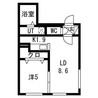 【間取り】 | ALPHA琴似PREMIER　(旧:仮称)山の手3条1丁目)