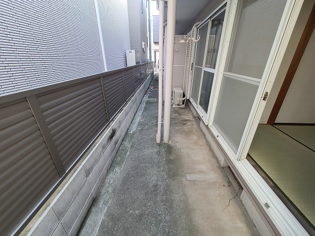 トークビレッジのバルコニー