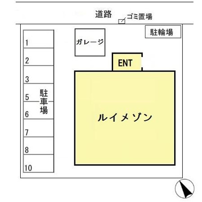 【区画図】 | ルイメゾン２