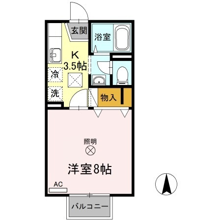 【間取り】 | メゾンたちばな　C棟
