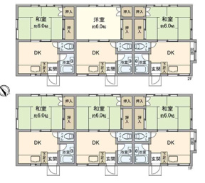 越谷市神明町２丁目の一棟アパートの画像