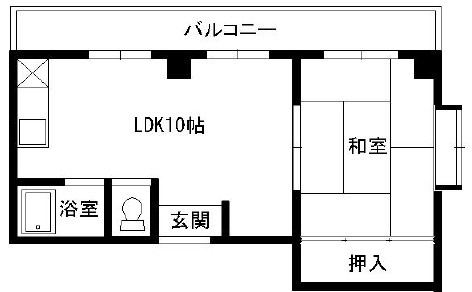 ハイム王子公園の間取り