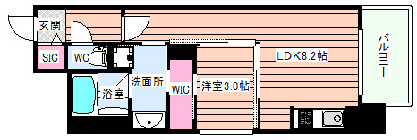【間取り】 | S-RESIDENCE天満橋ar