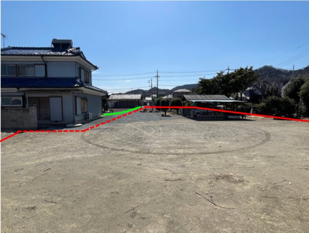 藤岡市三本木　土地650の外観