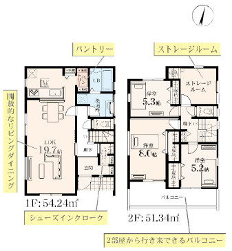 藤沢市菖蒲沢第３　新築戸建　全6棟3号棟の外観