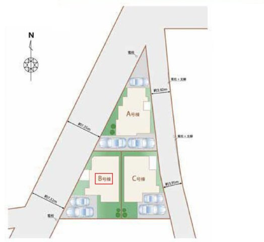 東村山市美住町1丁目・全3棟　新築一戸建　B号棟の設備
