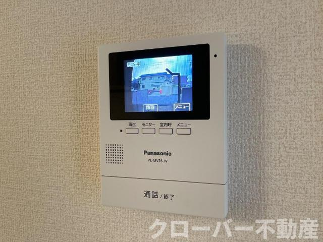 グランリヴィエールⅢのセキュリティ|カメラ付インターホン