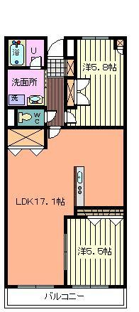 ロイヤルヒルズ中浦和の間取り