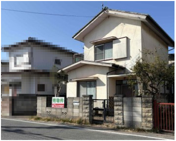 藤岡市上戸塚　中古250の前面道路含む現地写真|前面道路含む現地写真です