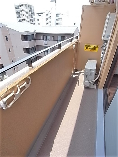 ロマネスク甲南のバルコニー