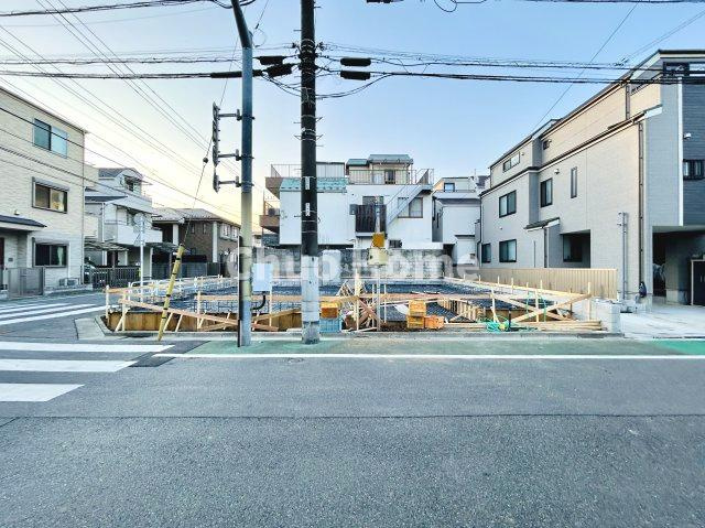 江戸川区鹿骨3丁目新築分譲住宅の外観|現況写真