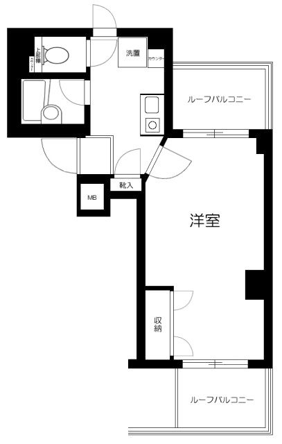 新宿区住吉町のマンションの画像