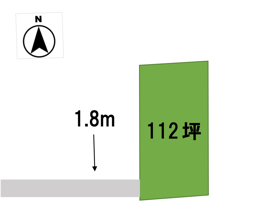 知多市新舞子字竜　売り土地