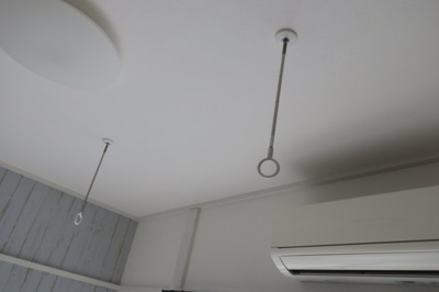 【設備】 | アビタシオン小山 | 室内物干しもございます