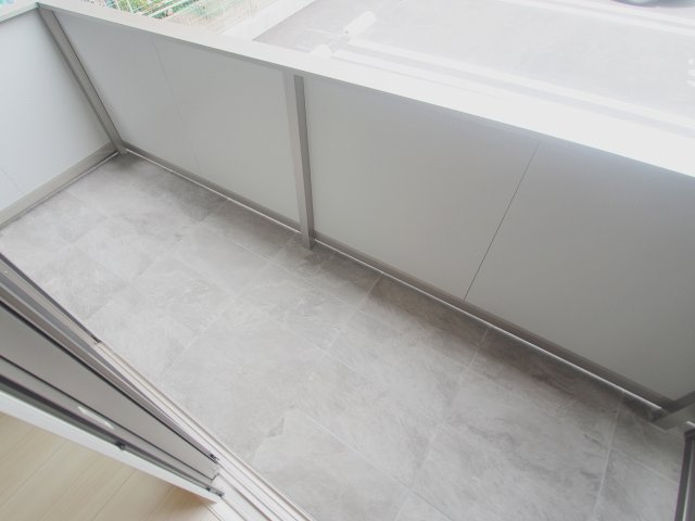 D-Room南小路のバルコニー