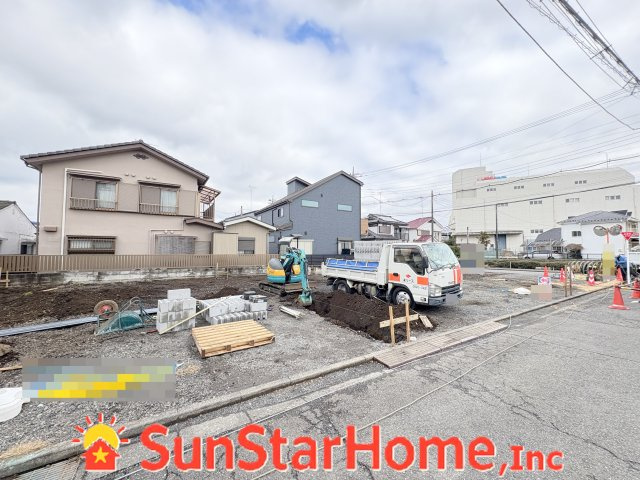 【サンスターホーム】瑞穂町むさし野2丁目　新築1号棟の外観