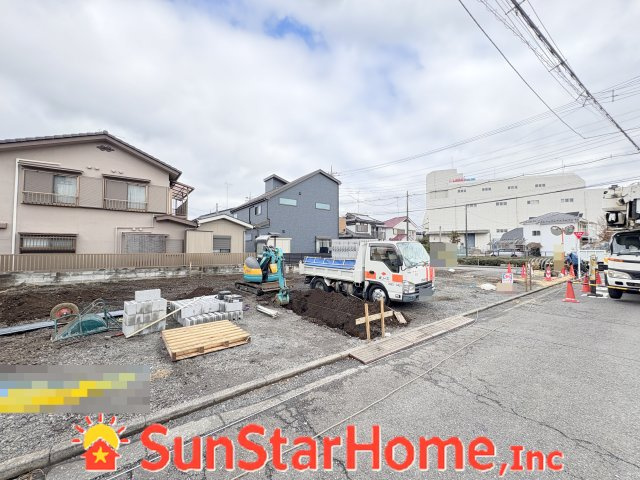 【サンスターホーム】瑞穂町むさし野2丁目　新築1号棟の外観