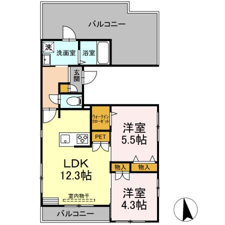 Paul Maisonの間取り