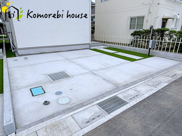 伊奈町栄1丁目46番　新築一戸建て　ハートフルタウン　Aの駐車場|駐車スペースもあります
