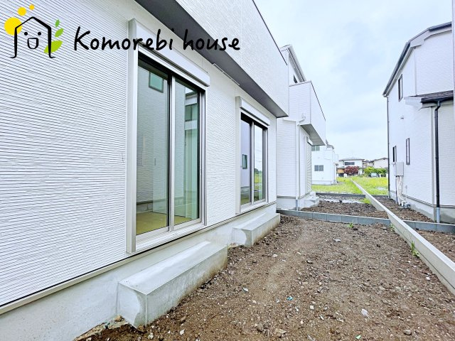 伊奈町栄1丁目46番　新築一戸建て　ハートフルタウン　Aの庭|お庭も活用できます