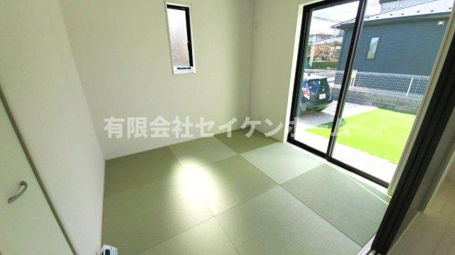 深谷市上野台　新築住宅1号棟（土地広々55坪超）の和室