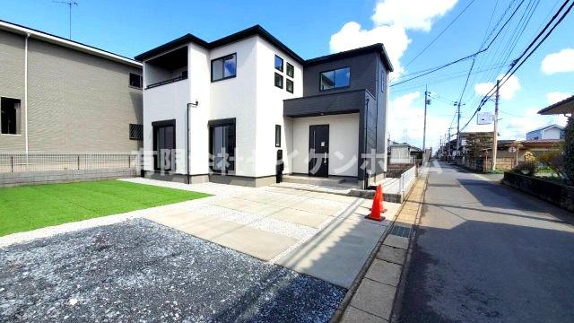 深谷市上野台　新築住宅1号棟（土地広々55坪超）の外観
