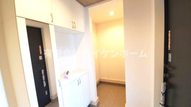 深谷市上野台　新築住宅1号棟（土地広々55坪超）の玄関