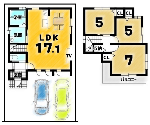 山田北山田町　条件付土地