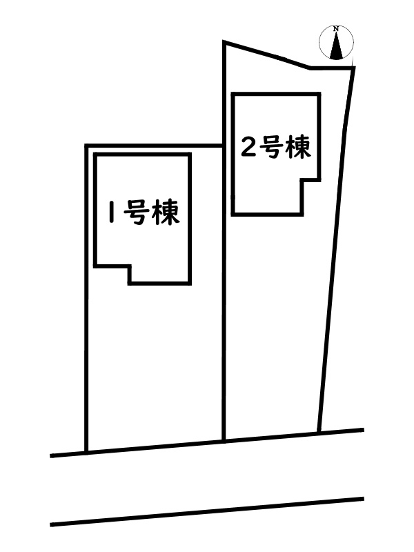 姫路市広畑区才2期/新築戸建の区画図