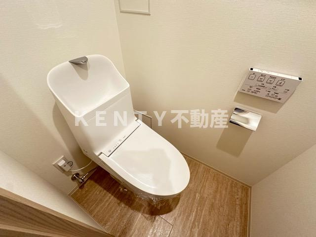 【トイレ】 | ザ・パークハビオ大森町 | シンプルで使いやすいトイレです