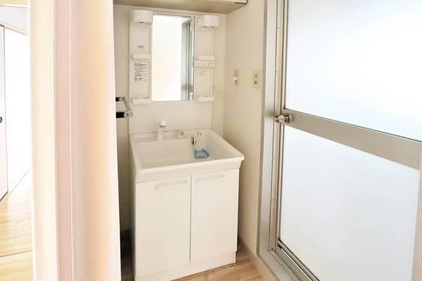 ビレッジハウス檜原2号棟の洗面所|ビレッジハウスの同一物件・同一タイプの間取りの写真です