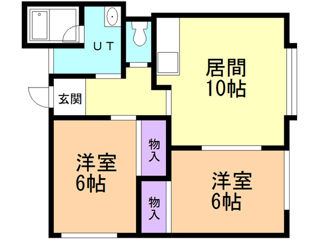 クローバー７の間取り