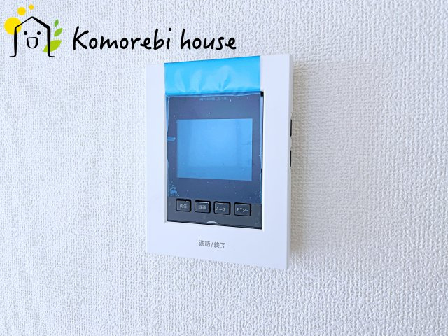 伊奈町栄1丁目46番　新築一戸建て　ハートフルタウン　Eの防犯設備|モニター付インターホンです