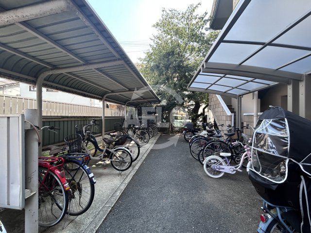 グレイス谷川のその他共用部分|グレイス谷川　駐輪場