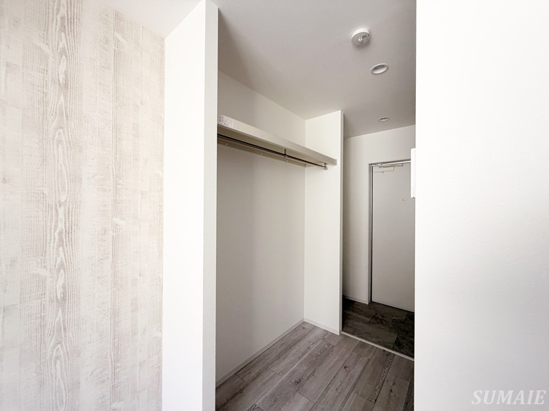 レピュア王子神谷レジデンスⅡの収納|オープンクローゼットです☆